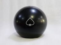 Duck Pin Ball Black 4 7/8 In 3lb 8oz