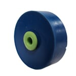 Deck Roller - Urethane Blue W/Enviro Hub