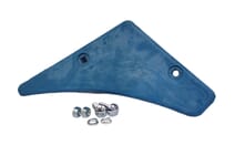 Universal Wheel Guard W/Hardware Blue Urethane