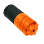 JoPo Twist Inner w/Org/Blk Slug 1 3/8