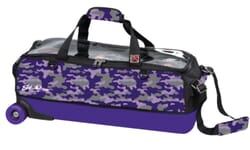 Dye Sub Slim Triple Tote Purple Camo