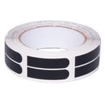 Sure Fit Tape 1/2 Inch Black Roll 100