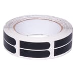 Sure Fit Tape 1/2 Inch Black Roll 500