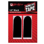 Sure Fit Tape 1/2 Inch Black Dozen 30Pc