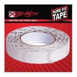 Sure Fit Tape Premium 3/4 Inch White Roll 100