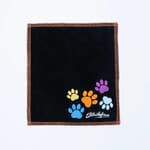 Shammy Leather Pad Paw Prints
