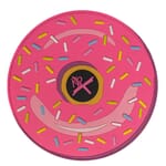 Shammy Leather Pad Round Pink Donut