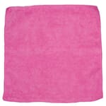 Economy Microfiber Towel Pink 16x16 DOZEN