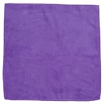 Economy Microfiber Towel Purple 16x16 DOZEN
