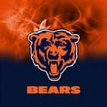 Chicago Bears Dye Sub NFL Towel