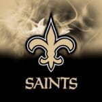 New Orleans Saints Dye Sub NFL Towel