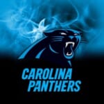 Carolina Panthers Dye Sub NFL Towel