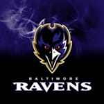 Baltimore Ravens Dye Sub NFL Towel