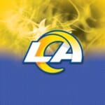 Los Angeles Rams Dye Sub NFL Towel