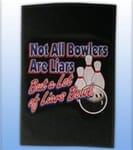 Not All Bowlers Are Liars Towel Black Sold As Each