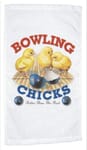 Bowling Chicks Towels