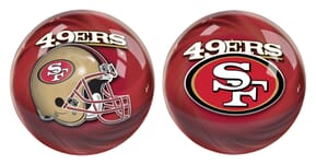 San Francisco 49ers Helmet Swirl