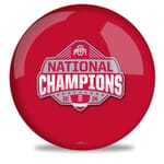 Ohio State National Championship Ball Red