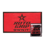 Roto Grip Woven Towel Blk/Red