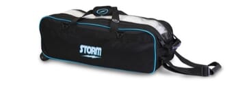 Storm 3 Ball Rolling Thunder Signature Bowling Bag Black/Opal