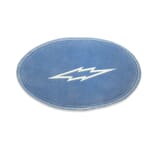 Shammy Deluxe Oval Bolt Blue
