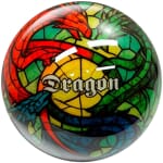 Dragon Stained Glass