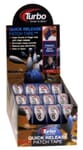 Quick Release Patch Tape Blue 30 Piece Packz