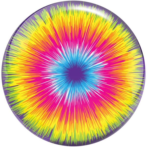 Tie-Dye Burst Viz-A-Ball