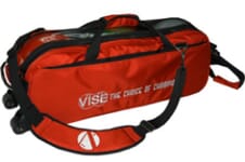 Vise 3 Ball Tote Roller Red